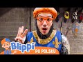 Średniowieczny Blippi| Blippi po polsku | Nauka i zabawa dla dzieci