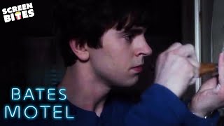 Norman Bates Spies On His Mother Having Sex | Bates Motel | Screen Bites