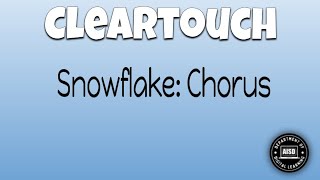 ClearTouch Snowflake Chorus