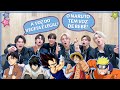 GRUPO JAPONÊS REAGE A ANIMES DUBLADOS EM PORTUGUÊS (COM ONE N' ONLY)