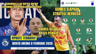 ALHAMDULILLAH! Kapten Arema Terhindar dari Problem Kaki Serius! Gomes Siapkan Strategi Berbeda