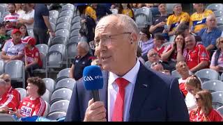 ANTHONY DALY COLLARED 4 PRANK CALLING THE CORK TEAM - CORK V CLARE 2024 ALL IRELAND HURLING FINAL