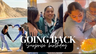 Lujain going back to India 🇮🇳 | Birthday surprise | Unaisa Subair