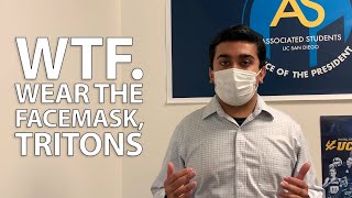 Tritons - Wear a Mask in Class - Undergrads | UC San Diego