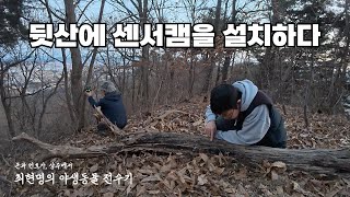 최현명의 야생동물 전수기 EP.3 뒷산에 센서캠을 설치하다