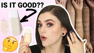 FENTY SKIN TINT REVIEW | DRY SKIN OVER 30 | LIGHTEST SHADE