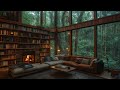 midnight rain u0026 glowing hearth – cozy cabin sounds for deep sleep u0026 relaxation