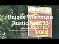 unique wisconsin rustic road 12