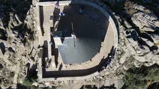 VIA CRUCIS DEL VALLE DE LOS CAIDOS A VISTA DE DRONE