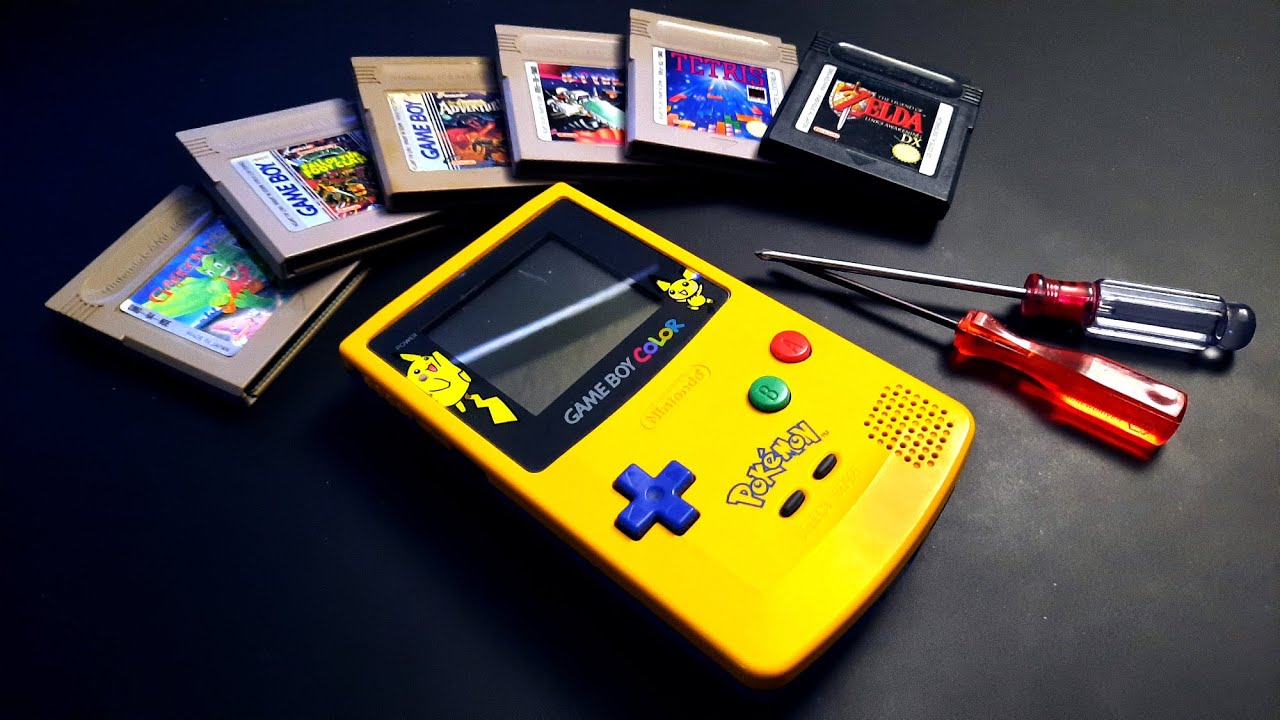 Réparation Game Boy Color - Le Son Et Les Boutons Ne Marchent Pas ...