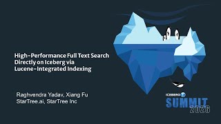 High-Performance Full Text Search Directly on Iceberg via Lucene-Integrated Indexing