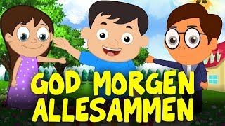Barnesanger  på norsk - God morgen alle sammen med tekst - Norske barnesanger