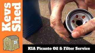 2004 - 2011 Kia Picanto Service. Oil & Oil Filter, Air Filter and Spark Plugs