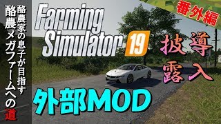 【FS19】番外編／外部MOD導入方法披露してみます!!