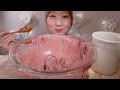 asmr アサイーボウル第2弾【咀嚼音 mukbang eating sounds】【日本語字幕】