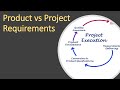 Product vs  Project requirements