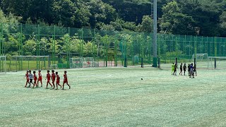 양산유나이티드 vs 사하fc 1쿼터 24.07.13