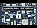Create a Random Password Generator in Python