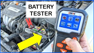 Battery Tester Guide - Ancel BA301 - Car, Lawn Mower, Aircraft