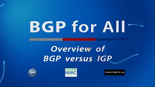 Overview of BGP versus IGP