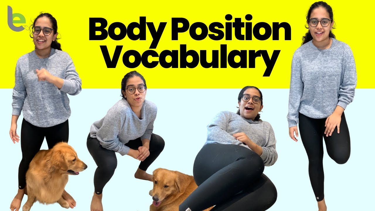 Body Positions Ki English Vocabulary Daily Use English Words