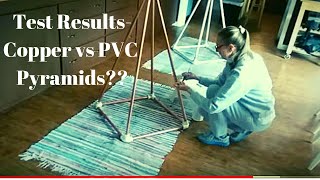 See the Energy Difference Between a PVC and Copper Pyramid