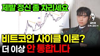 이 순간부터 비트코인의 모든 패턴은 깨졌습니다