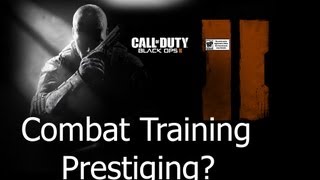 Black Ops 2: Combat Training & Prestiging