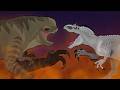 Distortus Rex vs Indominus Rex | Dinosaur Pivot Battles | DinoMania
