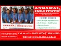 ANNAMAL INSTITUTE ADMISSION OPEN