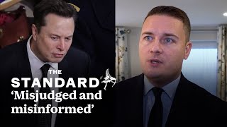 Elon Musk grooming attacks ‘misjudged and misinformed,’ Wes Streeting says