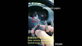 #配置摇控晶片车匙?Mitsubishi pajero #DuplicateRemoteChipkey❓ https://wa.me/60163470118