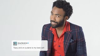 The Funniest Tweets Read by Donald Glover and the Year’s Best Actors | GQ