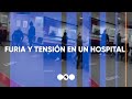 FURIA en un HOSPITAL: RECLAMARON la ATENCIÓN a las PATADAS - Telefe Noticias