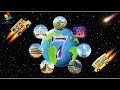 🌍 Wheels on the Bus | Learn the 7 Wonders of the World with Fun Song