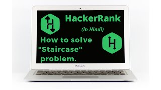 Staircase Hackerrank Solutions || Explanation in Hindi || coding4u