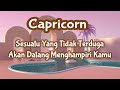 Capricorn🌻🌝Sesuatu Yang Tidak Terduga Akan Datang Menghampiri Kamu