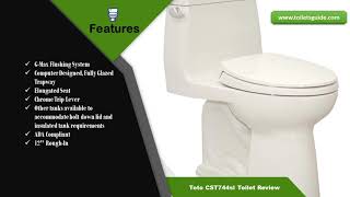 Best Toilet Review | Toto CST744sl Toilet Review 2018