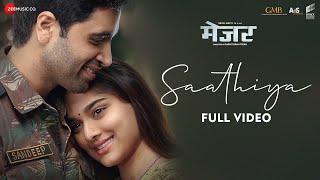 Saathiya - Major | Adivi Sesh & Saiee M Manjrekar | Javed Ali | Sricharan Pakala | Ritesh Rajwada