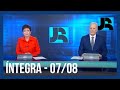 Assista à íntegra do Jornal da Record | 07/08/2024