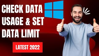 Windows 11: How to Check Data Usage & Set Data Limit