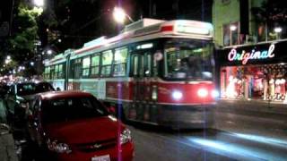 Toronto Streetcars on Queen Street