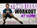 Toned Legs Workout At Home | 20-Minute Workout To Tone Your Thighs And Tighten Your Butt