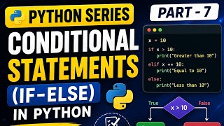 👉 Python If-Else Explained 🔥 | Part 7 (Beginner Friendly) #video #python