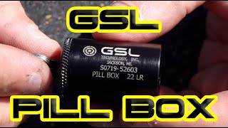 GSL Pill Box, The World's Smallest Suppressor!