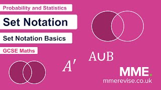 Probability - Set Notation (Video 2)