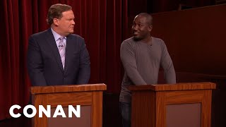 Andy's UberKick App Lets Him Be A Sidekick For Hire | CONAN on TBS