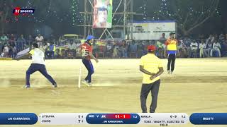 Semi Final 2 | Jai Karnataka V/S Mighty | Chakravarthi Trophy 2020 | Tumkur