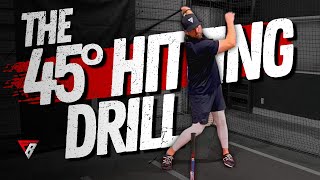 Baseball Hitting Tips \u0026 Drills: The 45° Drill • Mental Hitting Coach Vic Ferrante