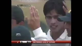 Muhammad Amir Debut Test Match (17 years old)